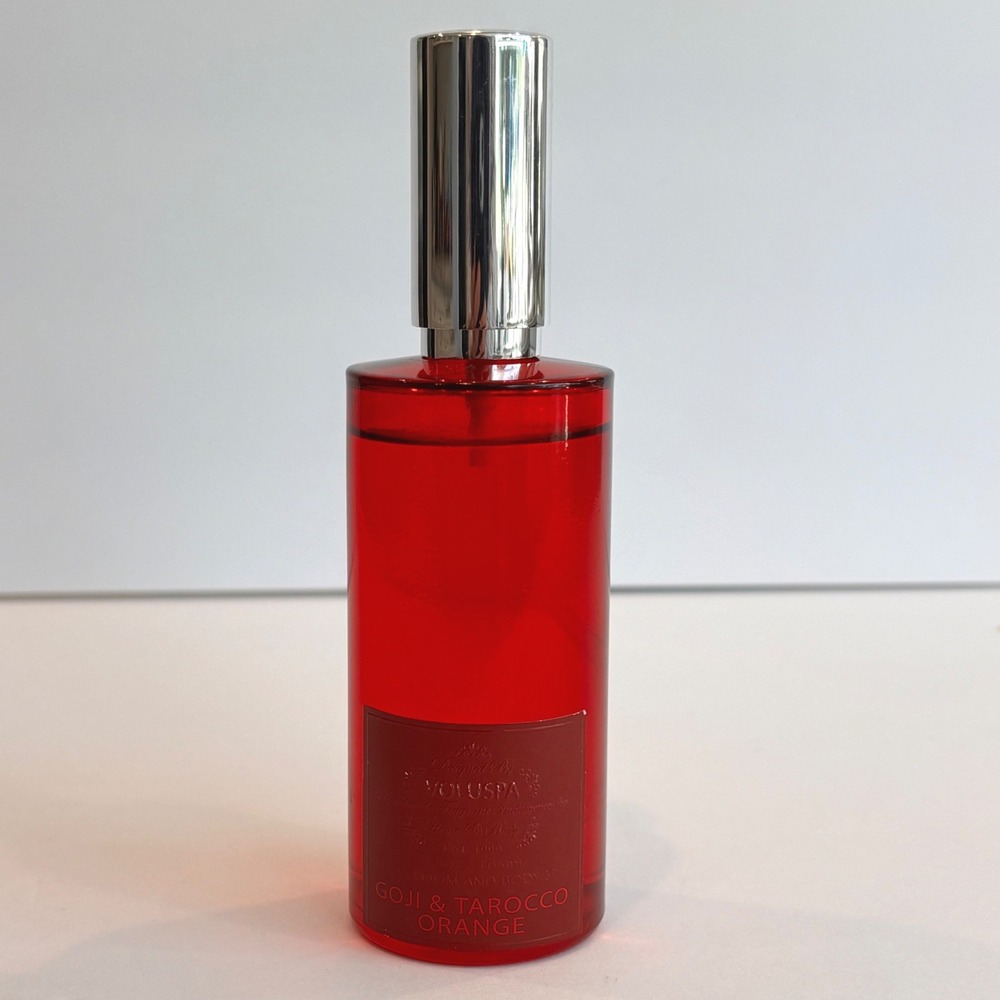 Voluspa Goji & Tarocco Orange Aroma Room and Body Spray 3.5oz 105ml Home Scent